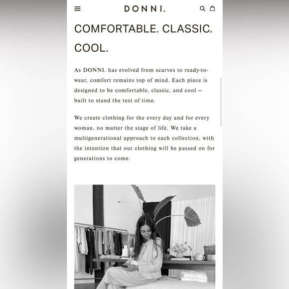 NWT DONNI. Ribbed Cream Cardigan Size: OS - Picture 9 of 11